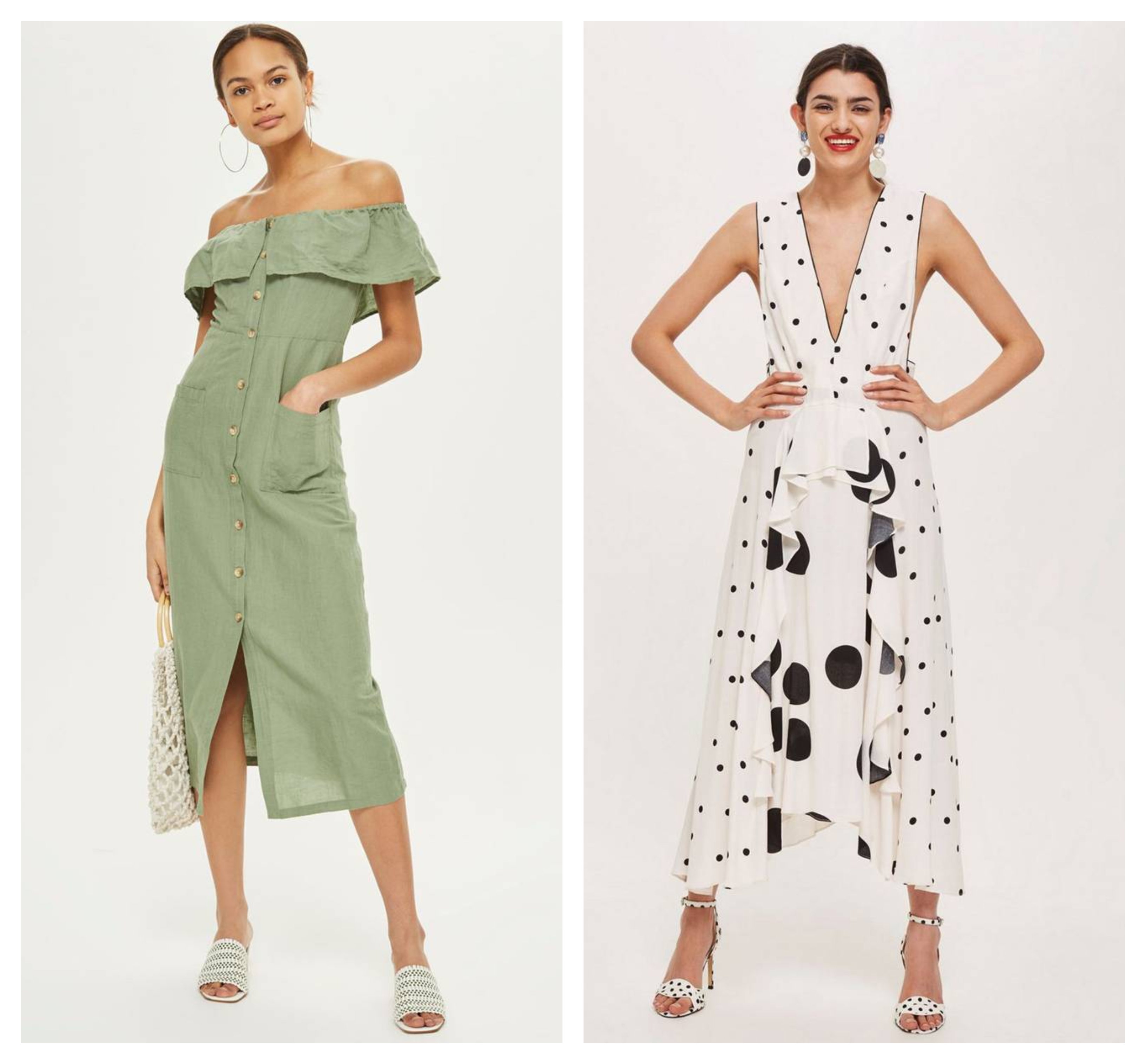 Te dwie sukienki z Topshopu wyprzedały się w mgnieniu oka. Teraz na eBay kosztują kilka razy więcej!