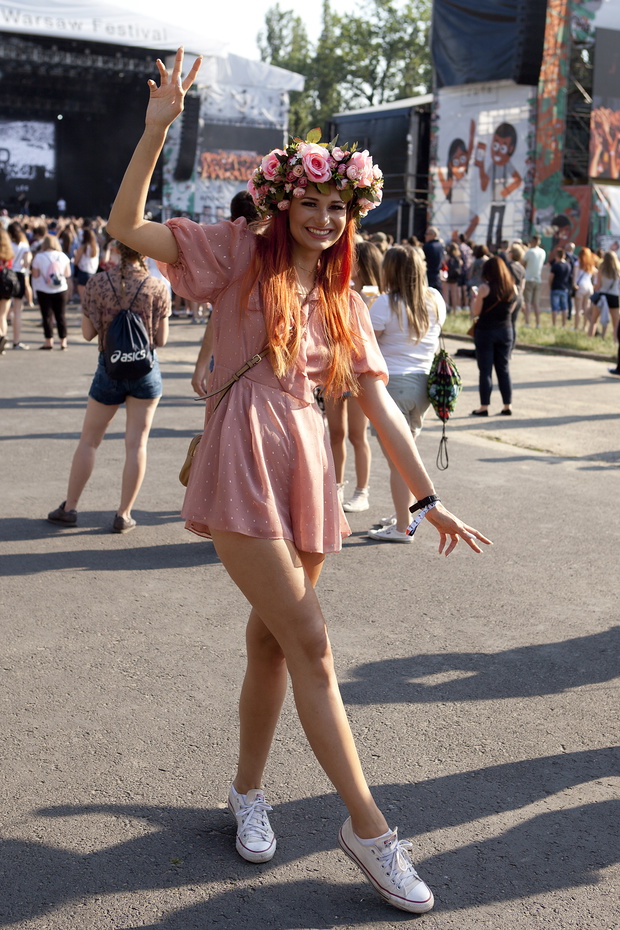 Moda uliczna na Orange Warsaw Festival 2018