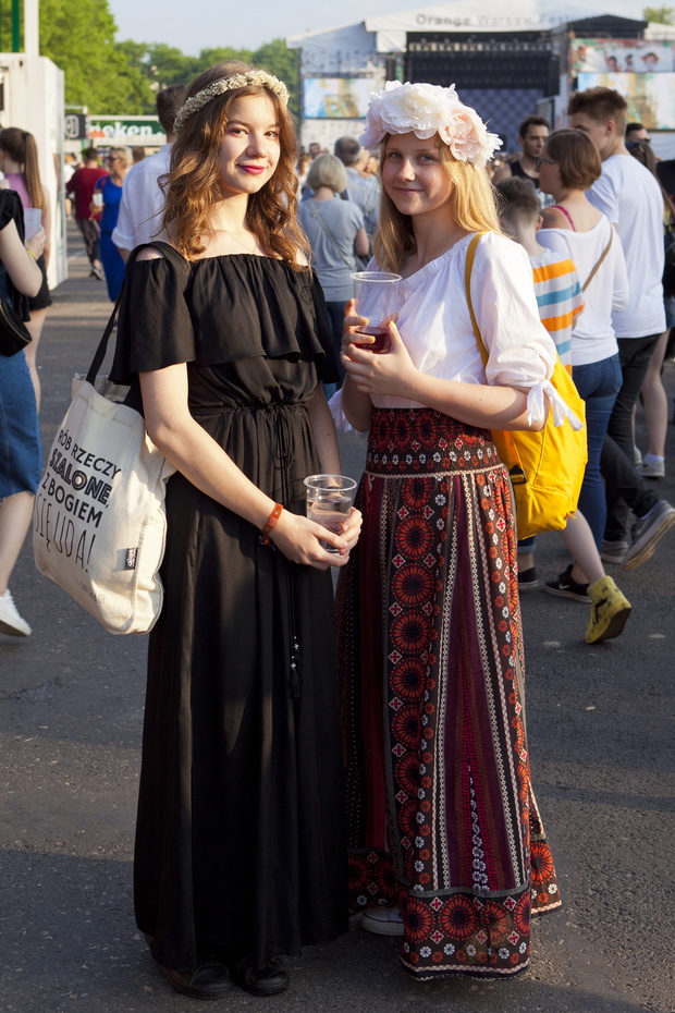 Moda uliczna na Orange Warsaw Festival 2018