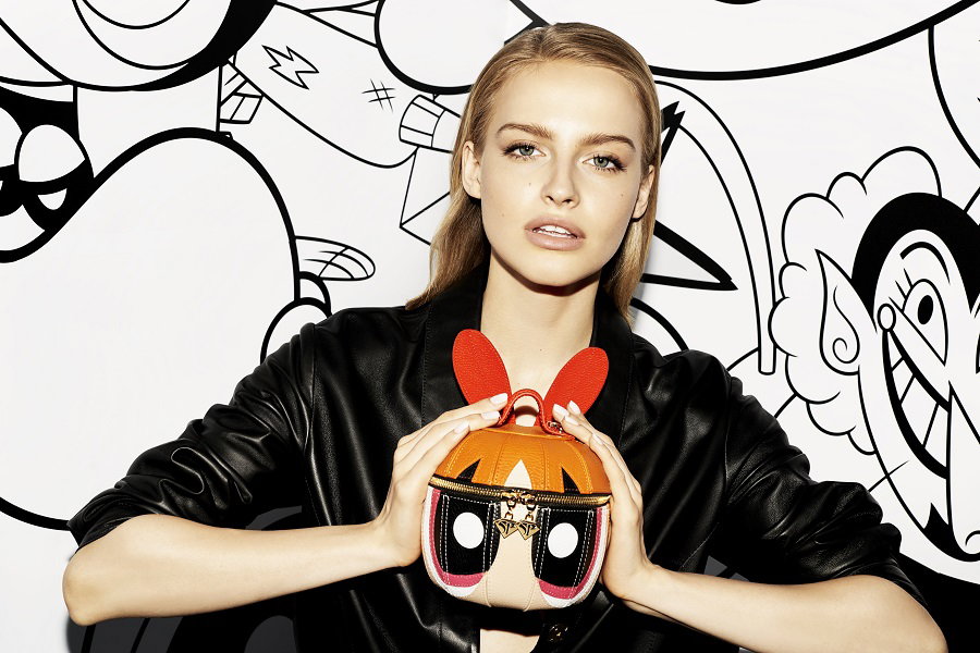 Karolina Pisarek w kampanii Sabriny Pilewicz „SPXPOWERPUFFGIRLS”