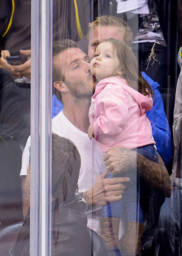 David Beckham z Harper