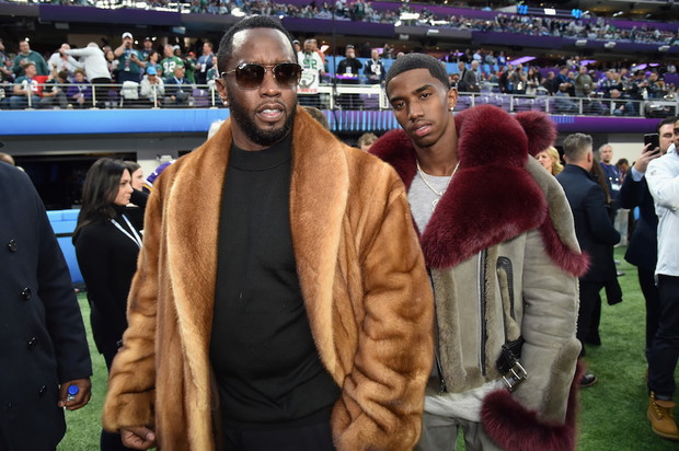 P.Diddy i jego syn Christian