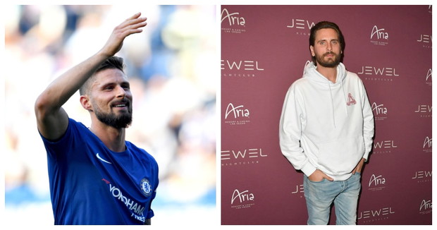 Tak myśleliśmy, że Olivier Giroud z reprezentacji kogoś nam przypomina! To drugi Scott Disick!