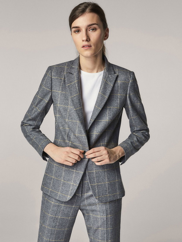 Wełniana marynarka Massimo Dutti, 399 zł z 699 zł