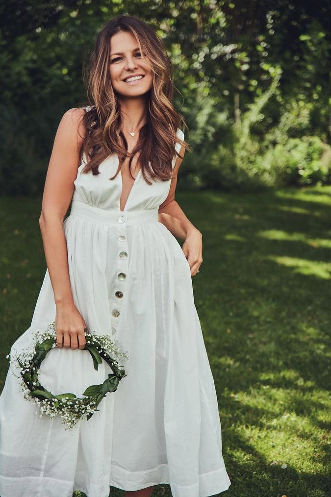 Anna Lewandowska pokazała stylizację na ślub koleżanki. Fanki są zachwycone!
