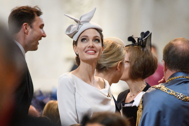 Angelina Jolie wzięła udział w królewskiej uroczystości w Londynie.