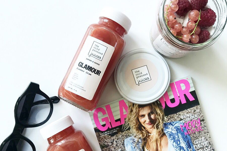 Sok Glamour w wakacyjnym menu The Cold Pressed Juices!