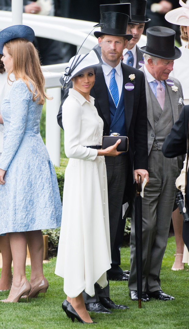 Meghan Markle i książę Harry w Ascot