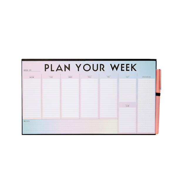 Tygodniowy planner Bershka, 39,90 zł