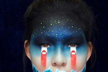 Inspiracje makijażowe na Halloween 2018