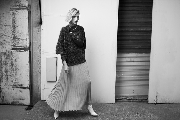 Anja Rubik w nowym lookbooku Zara „the Knits” jesień-zima 2018/2019