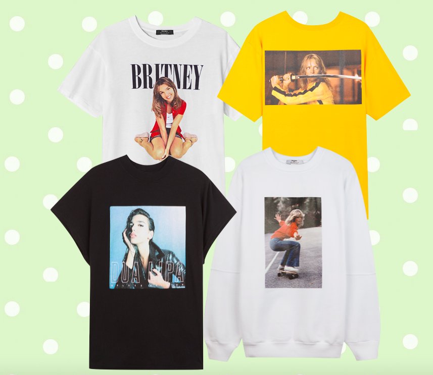 Bershka wypuściła kolekcję T-shirtów oraz bluz, o których marzyliśmy w dzieciństwie i nadal chcemy je mieć