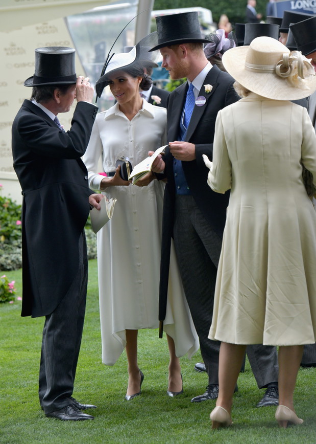 Meghan Markle i książę Harry w Ascot