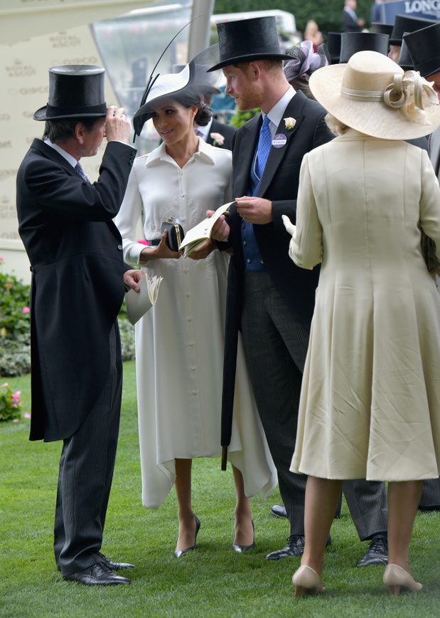 Meghan Markle i książę Harry w Ascot