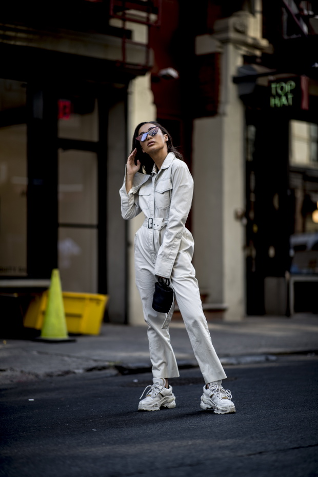 Moda uliczna na New York Fashion Week wiosna-lato 2019