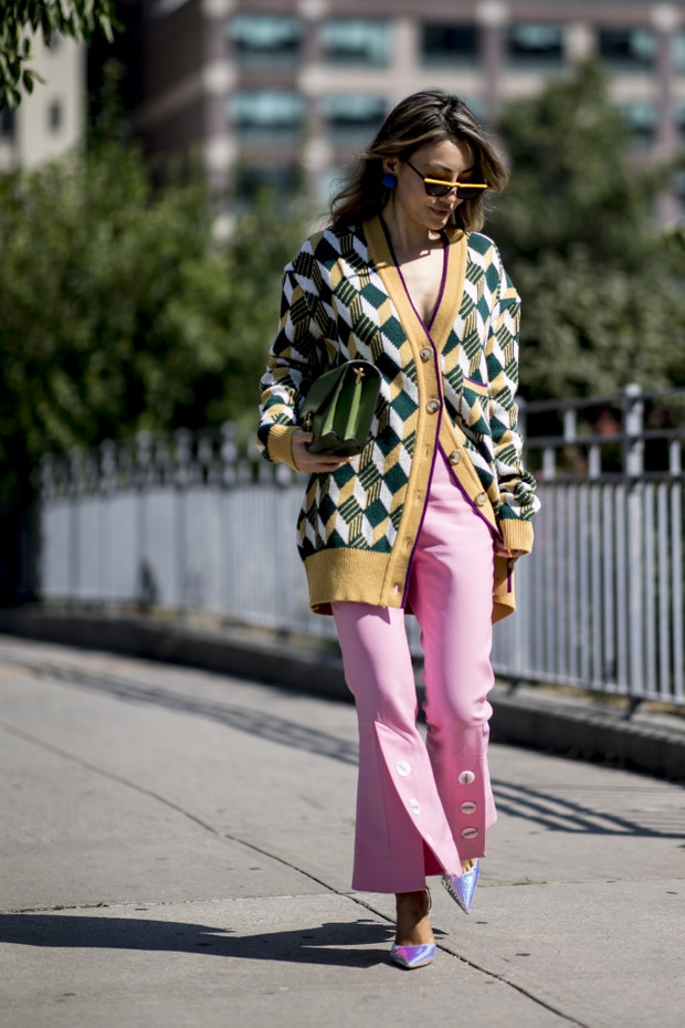 Moda uliczna na New York Fashion Week wiosna-lato 2019