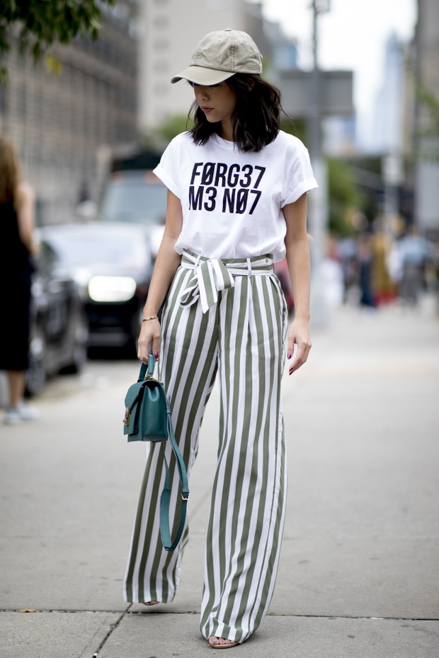 Moda uliczna na New York Fashion Week wiosna-lato 2019