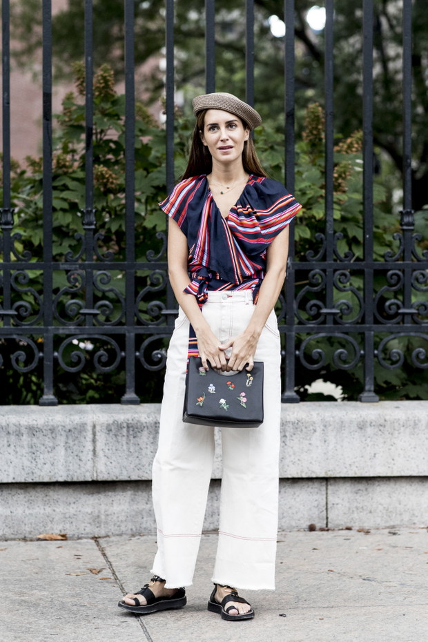 Moda uliczna na New York Fashion Week wiosna-lato 2019