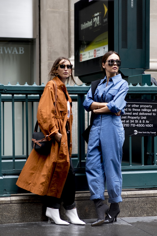 Moda uliczna na New York Fashion Week wiosna-lato 2019