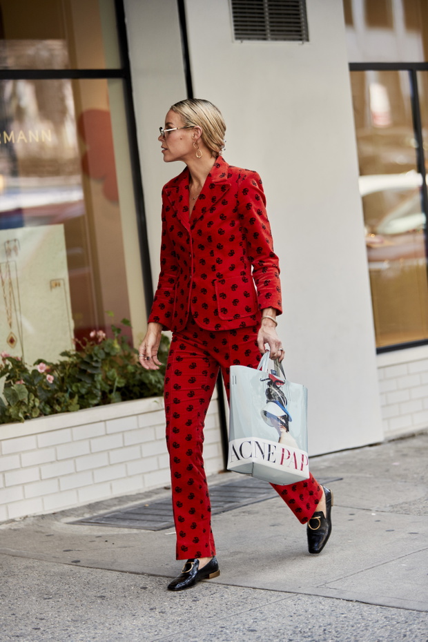 Moda uliczna na New York Fashion Week wiosna-lato 2019