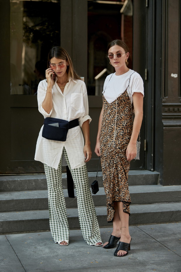 Moda uliczna na New York Fashion Week wiosna-lato 2019