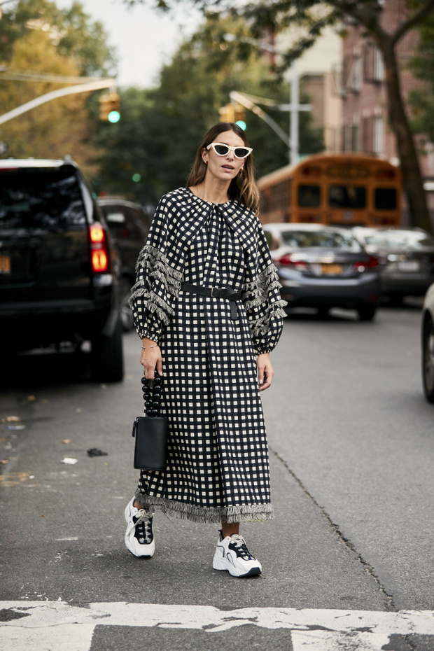 Moda uliczna na New York Fashion Week wiosna-lato 2019