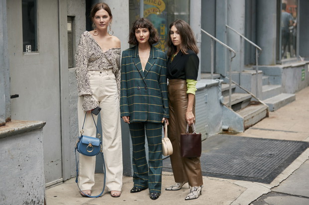 Moda uliczna na New York Fashion Week wiosna-lato 2019