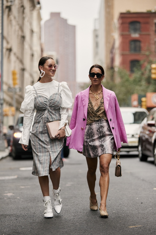 Moda uliczna na New York Fashion Week wiosna-lato 2019