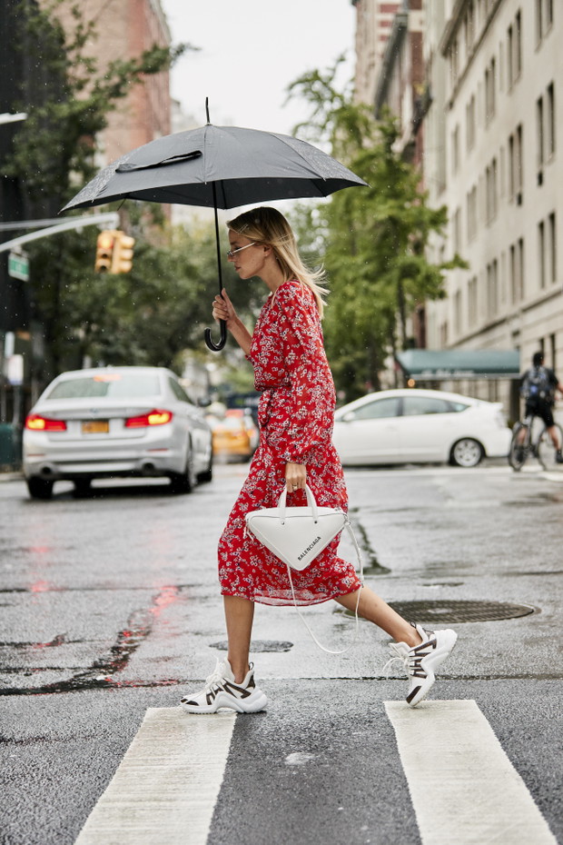 Moda uliczna na New York Fashion Week wiosna-lato 2019