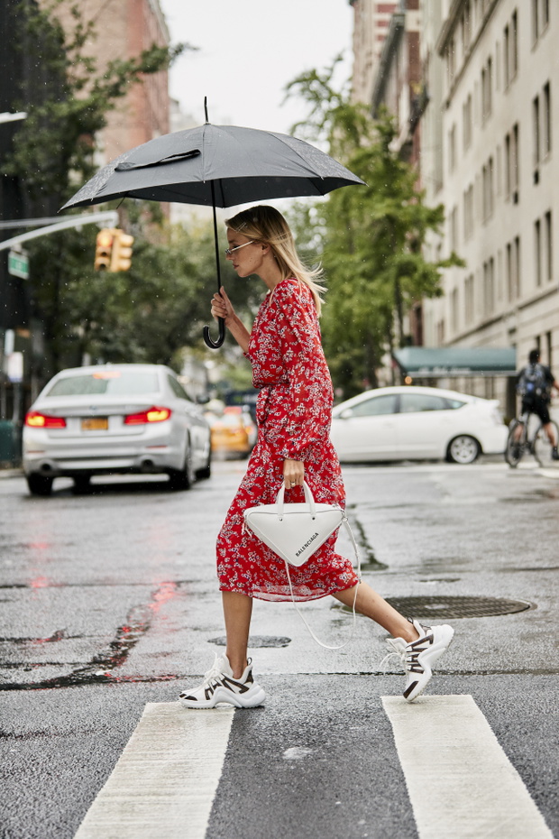 Moda uliczna na New York Fashion Week wiosna-lato 2019