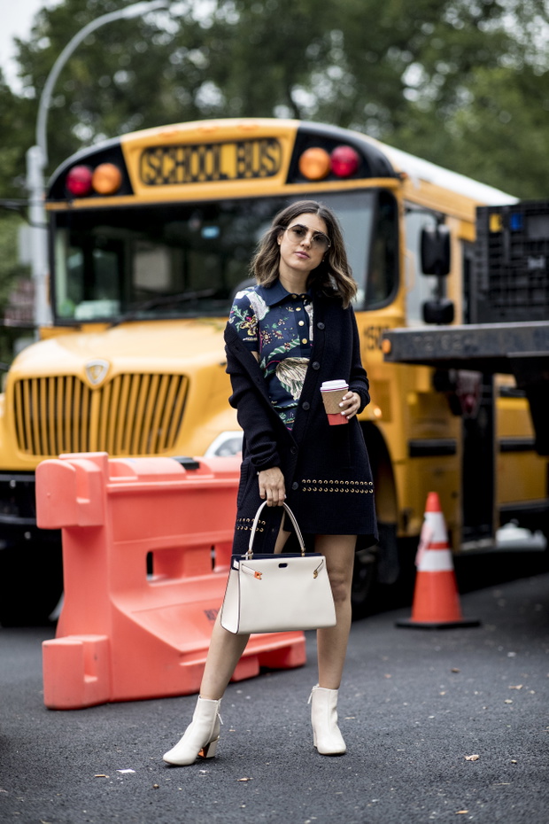 Moda uliczna na New York Fashion Week wiosna-lato 2019