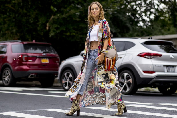 Moda uliczna na New York Fashion Week wiosna-lato 2019