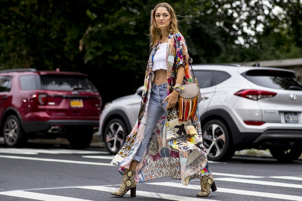 Moda uliczna na New York Fashion Week wiosna-lato 2019
