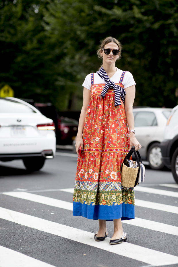 Moda uliczna na New York Fashion Week wiosna-lato 2019