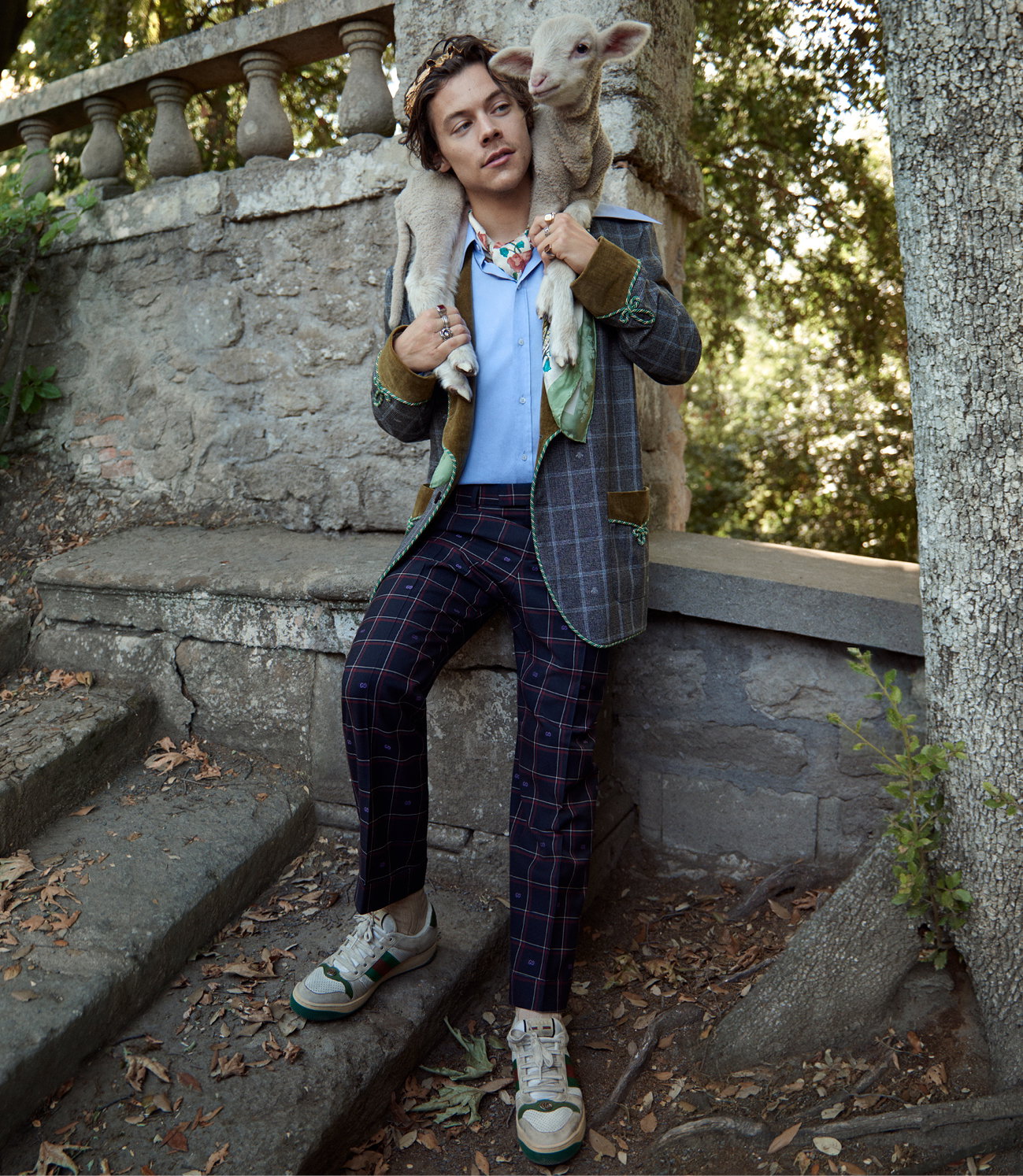 Harry Styles w kampanii męskiej kolekcji Gucci Cruise 2019