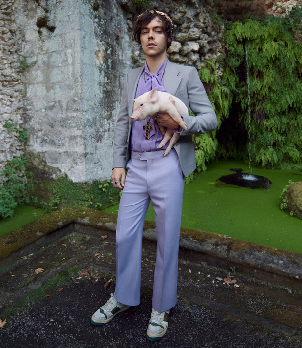 Harry Styles w kampanii męskiej kolekcji Gucci Cruise 2019