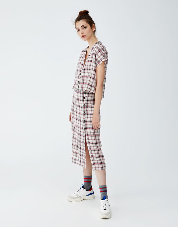 Spódnica Pull&Bear, 49,90 zł z 99,90 zł