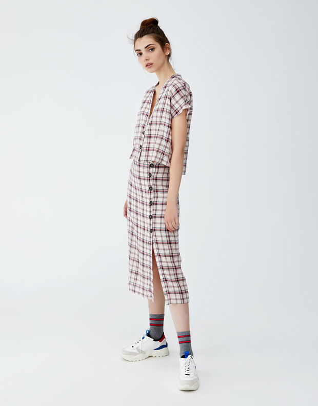 Spódnica Pull&Bear, 49,90 zł z 99,90 zł