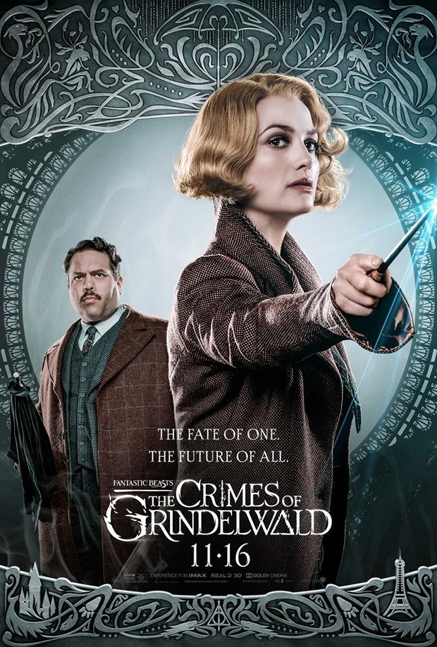 „Fantastyczne zwierzęta: Zbrodnie Grindelwalda” - Alison Sudol jako Queenie Goldstein oraz Dan Fogler jako Jacob Kowalski.