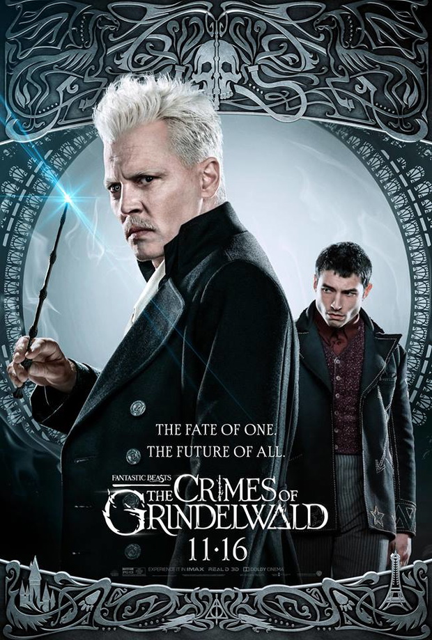 „Fantastyczne zwierzęta: Zbrodnie Grindelwalda” - Gellert Grindelwald i Credence Barebone