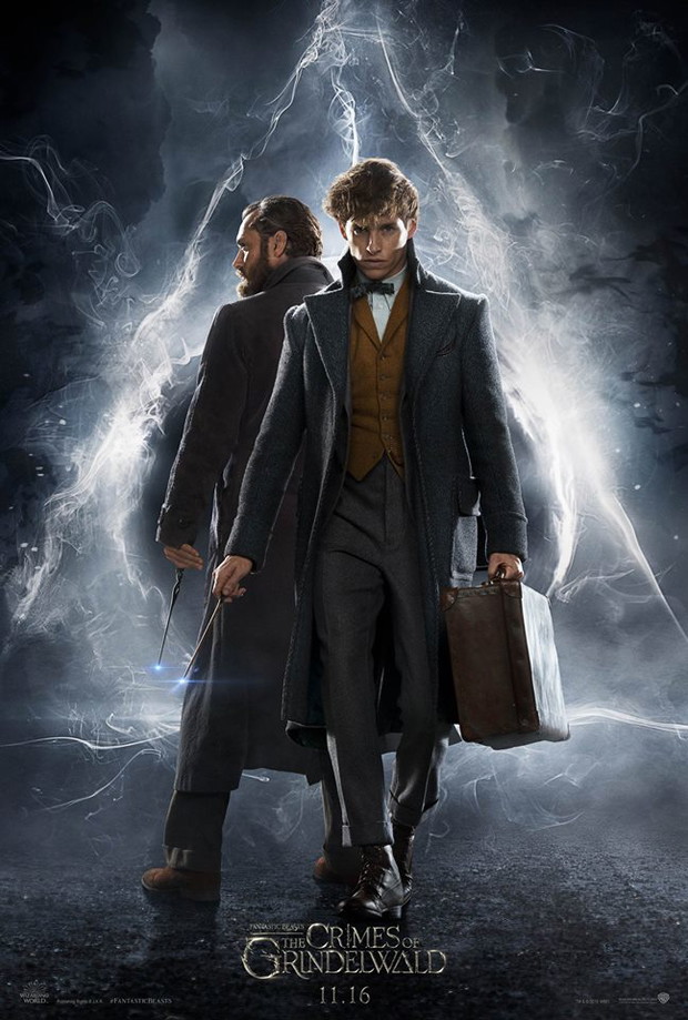Plakat do filmu „Fantastyczne zwierzęta: Zbrodnie Grindelwalda”.