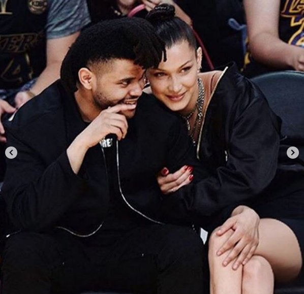Bella Hadid i The Weeknd