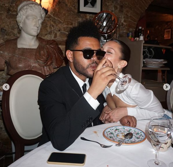 Bella Hadid i The Weeknd