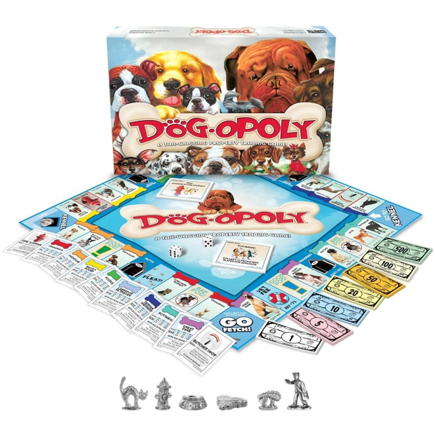 Dog-opoly, czyli wersja gry Monopoly dla fanów psów!