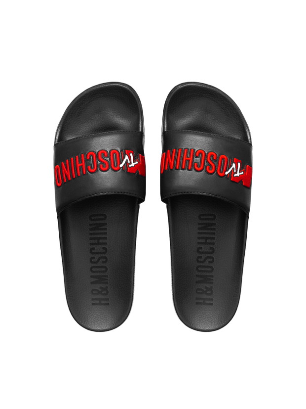 Klapki Moschino x H&M, 229 zł