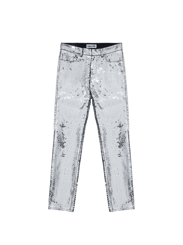 Spodnie H&M x Moschino, 349 zł