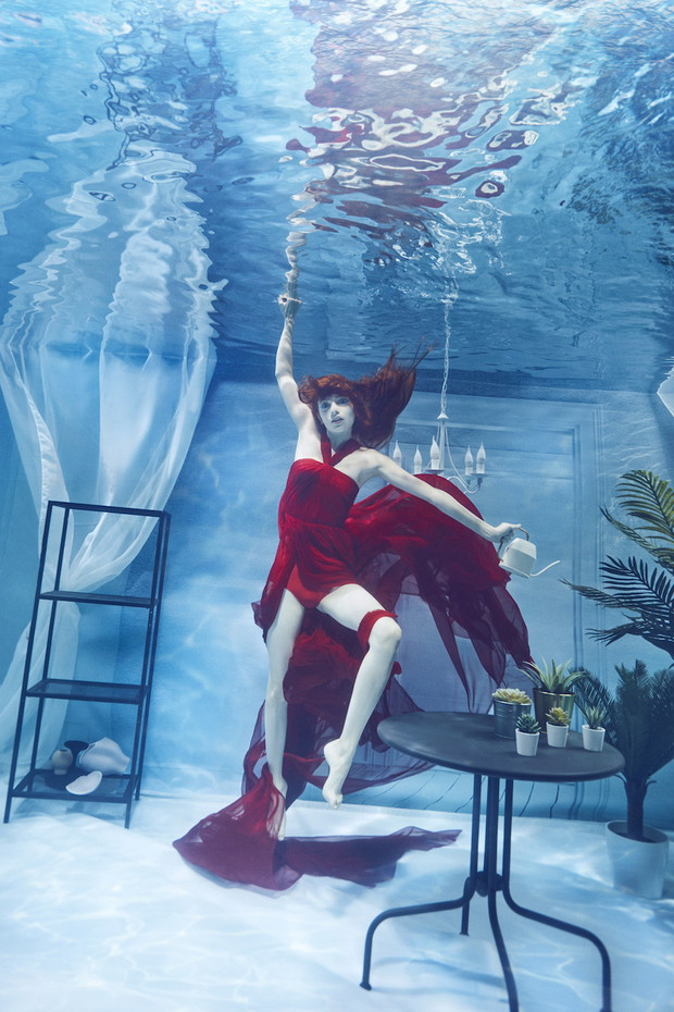 Top Model 7 sesja pod wodą - Daria Dąbrowska