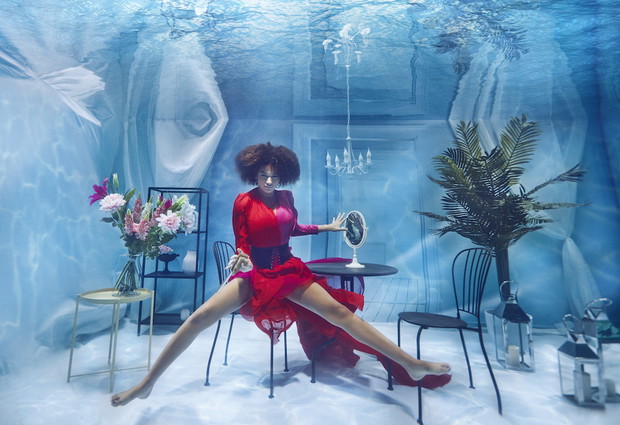 Top Model 7 sesja pod wodą - Sophie Reich
