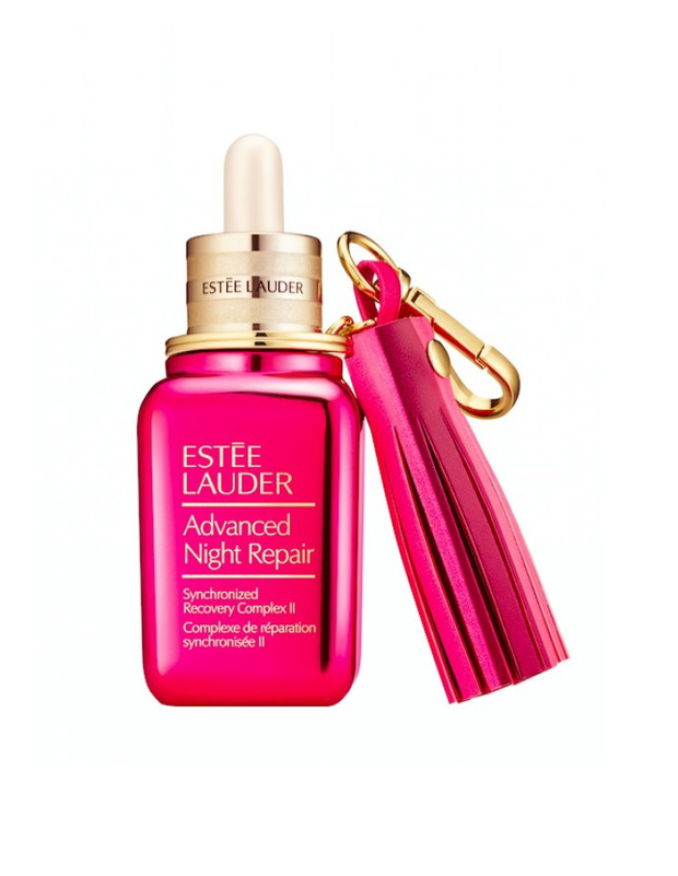 Limitowana edycja serum Advanced Night Repair Synchrinozed Recovery Complex II z różowym brelokiem, 450 zł