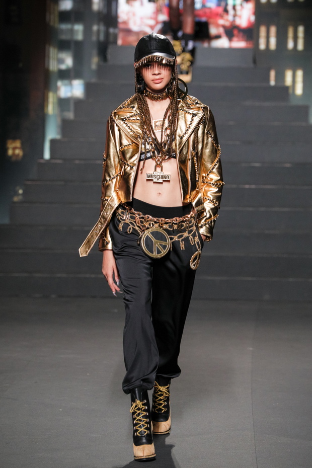 Pokaz kolekcji H&M x Moschino - Hiandra Martinez